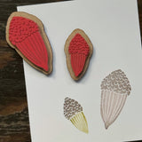 Oak Leaf and Acorns Stamps - California Scrub Oak