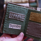 Tan Antique Cover Needle Book