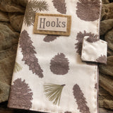 Pinecone Cover Hook Book