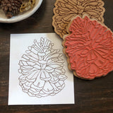 Pinecone Stamp