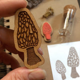 Morel Mushroom Stamp Set