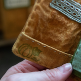 Pumpkin Needle Book green pages