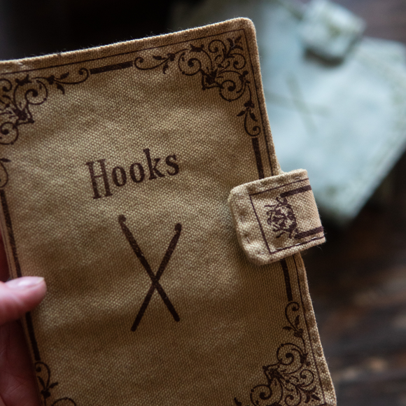 Green Antique Cover Hook Book